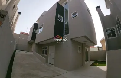 Casa com 3 quartos à venda na rua jorge de poli, 240, xaxim, curitiba, 120 m2 por r$ 660.000
