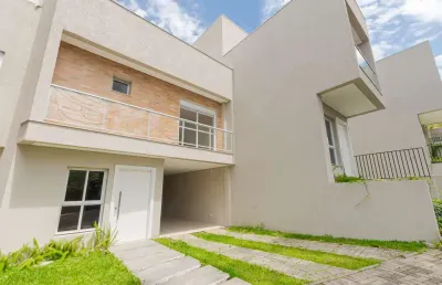 Casa em condomínio fechado com 3 quartos à venda na rua josé benedito cottolengo, 680, campo comprido, curitiba, 187 m2 por r$ 999.000