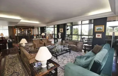 Apartamento com 3 quartos à venda na avenida munhoz da rocha, 44, cabral, curitiba, 426 m2 por r$ 4.100.000