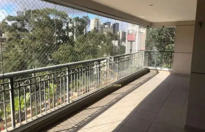 Apartamento com 4 dormitórios à venda, 195 m² por r$ 1.449.000,00 - vila andrade - são paulo/sp