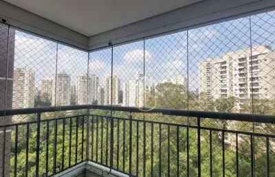 Apartamento com 3 dormitórios para alugar, 84 m² por r$ 4.970,00/mês - vila andrade - são paulo/sp