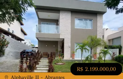 Casa em condomínio fechado com 4 quartos à venda na Rodovia BA-099 - Estrada do Côco, Vilas de Abrantes, Camaçari