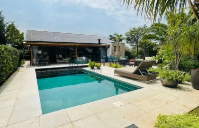 Casa em condomínio fechado com 3 quartos à venda na rua amsterdã, 50, residencial estância eudóxia (barão geraldo), campinas por r$ 3.799.000