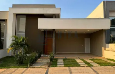 Casa em condomínio fechado com 3 quartos à venda na avenida jardim botânico, parque olívio franceschini, hortolândia por r$ 1.099.500