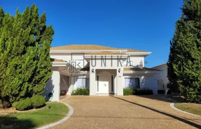 Imperdível casa de luxo em condomínio no alphaville campinas-sp: 3 quartos, 3 suítes, 4 salas, 6 banheiros, 6 vagas, 415m².