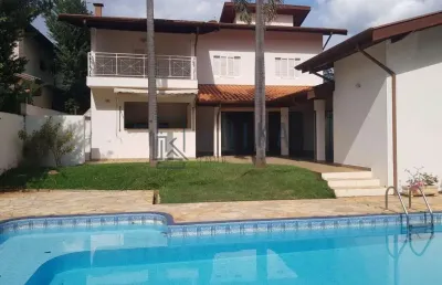 Casa em condomínio fechado com 4 quartos à venda na avenida professor adhelar matthes, 197, loteamento residencial barão do café, campinas por r$ 1.950.000