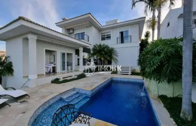 Lindíssima casa com 4 suítes à venda, 367 m² por r$ 3.200.000 - loteamento reserva da serra - jundiaí/sp