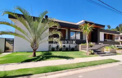 Luxuosa e moderna casa com 5 suítes à venda, 521 m² por r$ 6.500.000 - jardim santa teresa - jundiaí/sp