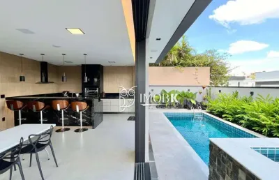 Casa com 4 dormitórios à venda, 400 m² por r$ 4.050.000,00 - condomínio bosque do horto - jundiaí/sp