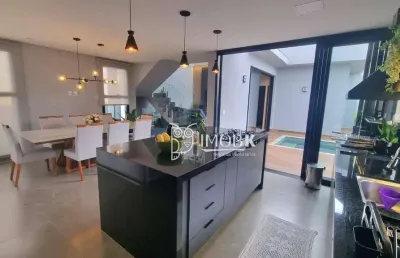 Lindíssima casa com 3 suítes à venda, 232 m² por r$ 2.190.000 - loteamento reserva ermida - jundiaí/sp