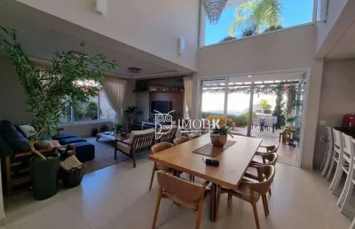 Lindíssima casa com 3 dormitórios, 347 m² - venda por r$ 3.250.000 ou aluguel por r$ 21.180/mês - loteamento reserva da serra - jundiaí/sp