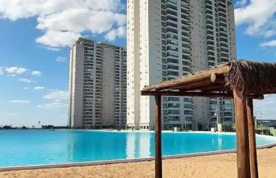 Apartamento padrão no brasil beach home resort cuiabá