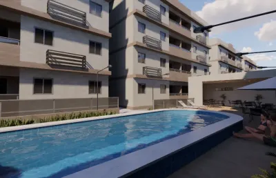 Apartamento com 2 e 3 quartos com área e lazer completa  em joão pessoa