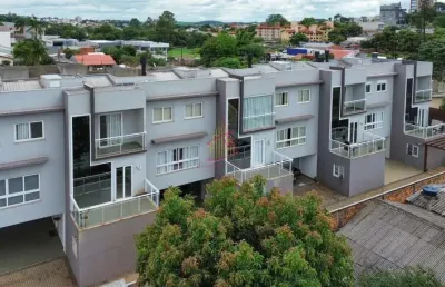 Lindo triplex em condomínio no  parque sao paulo cascavel - ca643