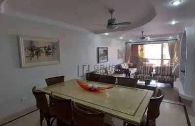 Apartamento com 3 dormitórios à venda, 150 m² por r$ 750.000,00 - enseada - guarujá/sp