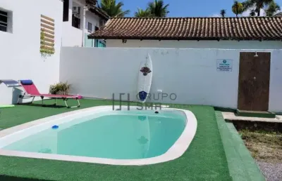 Casa com 7 dormitórios à venda, 350 m² por r$ 3.000.000,00 - praia da enseada - jd. virgínia i - guarujá/sp