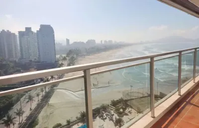 Apartamento com 3 dormitórios à venda, 154 m² por r$ 900.000,00 - praia das pitangueiras beira mar - guarujá/sp