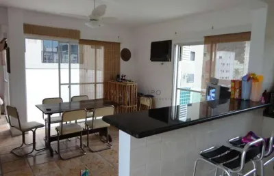 Cobertura com 3 dormitórios à venda, 216 m² por r$ 600.000,00 - praia da enseada – hotéis - guarujá/sp