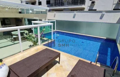 Cobertura à venda, 200 m² por r$ 1.600.000,00 - pitangueiras - guarujá/sp