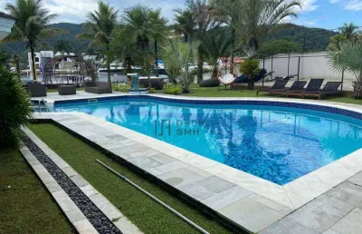Casa com 7 dormitórios para alugar, 1100 m² por r$ 40.000,00/mês - enseada - guarujá/sp