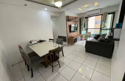Apartamento com 2 dormitórios à venda, 70 m² por r$ 424.000,00 - praia da enseada – hotéis - guarujá/sp
