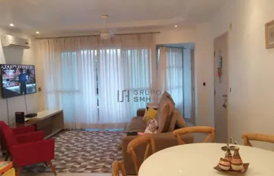 Apartamento com 3 dormitórios à venda, 98 m² por r$ 680.000,00 - jardim las palmas - guarujá/sp
