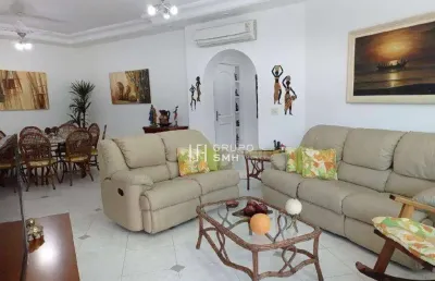 Apartamento com 4 dormitórios à venda, 160 m² por r$ 1.378.000,00 - enseada - guarujá/sp