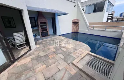 Cobertura com 3 dormitórios à venda, 220 m² por r$ 800.000,00 - enseada - guarujá/sp