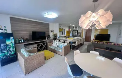 Apartamento com 4 dormitórios à venda, 170 m² por r$ 2.000.000,00 - enseada - guarujá/sp