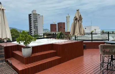 Cobertura com 3 dormitórios à venda, 340 m² por r$ 1.500.000,00 - enseada - guarujá/sp