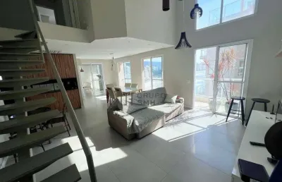 Cobertura para alugar, 297 m² por r$ 11.000,00/mês - astúrias - guarujá/sp