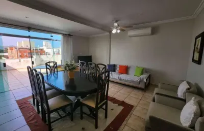 Cobertura com 5 dormitórios à venda, 352 m² por r$ 1.000.000,00 - enseada - guarujá/sp