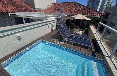 Cobertura à venda, 197 m² por r$ 990.000,00 - enseada - guarujá/sp