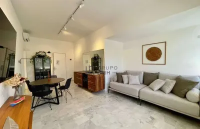 Apartamento com 1 dormitório à venda, 60 m² por r$ 749.000,00 - pitangueiras - guarujá/sp