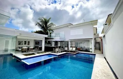 Casa com 5 dormitórios à venda, 545 m² por r$ 6.000.000,00 - acapulco - guarujá/sp