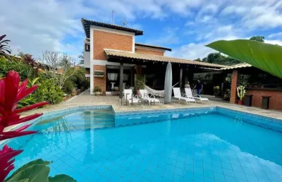 Casa em condomínio fechado com 4 quartos à venda na Avenida Dois, 1, Balneário Cidade Atlântica, Guarujá