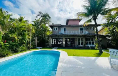 Casa em condomínio fechado com 5 quartos à venda na Avenida Dois, 3, Balneário Cidade Atlântica, Guarujá