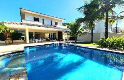 Casa com 4 dormitórios à venda, 300 m² por r$ 2.300.000,00 - balneário praia do pernambuco - guarujá/sp