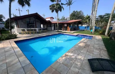 Casa com 5 dormitórios à venda, 350 m² por r$ 3.000.000,00 - enseada - guarujá/sp