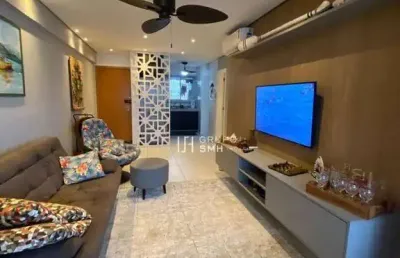 Apartamento com 3 dormitórios à venda, 112 m² por r$ 1.150.000,00 - astúrias - guarujá/sp