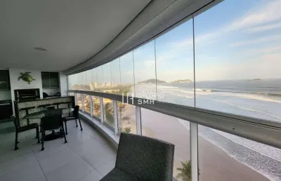 Apartamento com 5 dormitórios à venda, 206 m² por r$ 3.200.000,00 - enseada frente mar - guarujá/sp