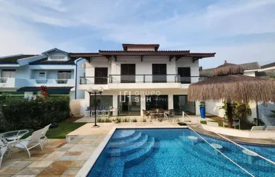 Casa com 5 dormitórios à venda, 440 m² por r$ 2.000.000,00 - acapulco - guarujá/sp