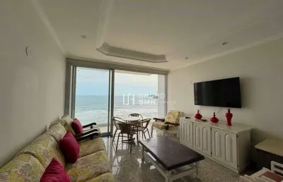 Apartamento com 4 dormitórios à venda, 160 m² por r$ 1.600.000 - pitangueiras frente mar - guarujá/sp