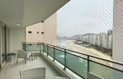 Apartamento com 4 dormitórios à venda, 240 m² por r$ 1.300.000,00 - morro do maluf - guarujá/sp