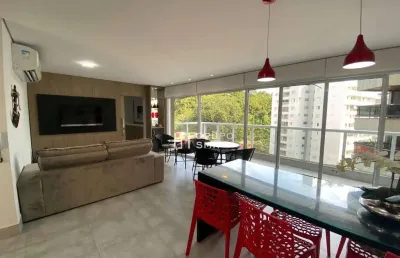 Apartamento com 3 suítes para alugar, 145 m² por r$ 9.500/mês - praia das astúrias - guarujá/sp