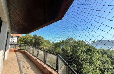 Apartamento com 3 dormitórios à venda, 215 m² por r$ 1.200.000,00 - tombo - guarujá/sp