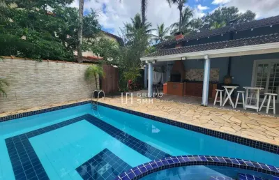 Casa com 3 dormitórios à venda, 215 m² por r$ 1.700.000 - pernambuco i - guarujá/sp