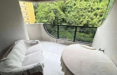 Apartamento com 2 dormitórios, 110 m² - venda por r$ 640.000,00 ou aluguel por r$ 5.750,00/mês - barra funda - guarujá/sp