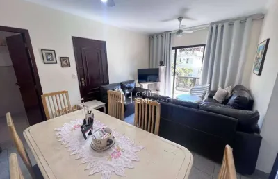 Apartamento com 4 dormitórios à venda, 110 m² por r$ 380.000,00 - enseada - guarujá/sp