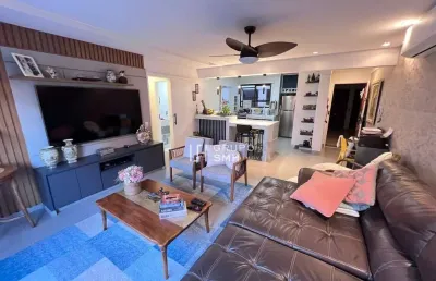 Apartamento com 2 dormitórios à venda, 114 m² por r$ 450.000 - enseada - guarujá/sp